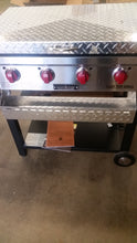 Front Tool and Bottle Tray for Camp Chef FTG600, Diamond Plate Aluminum