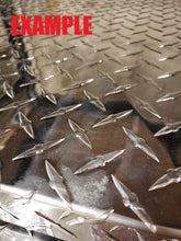 FACTORY SECONDS:  Front Tool and Bottle Tray for 36-inch Blackstone Griddle, Diamond Plate Aluminum