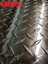 FACTORY SECONDS:  Front Tool and Bottle Tray for 36-inch Blackstone Griddle, Diamond Plate Aluminum