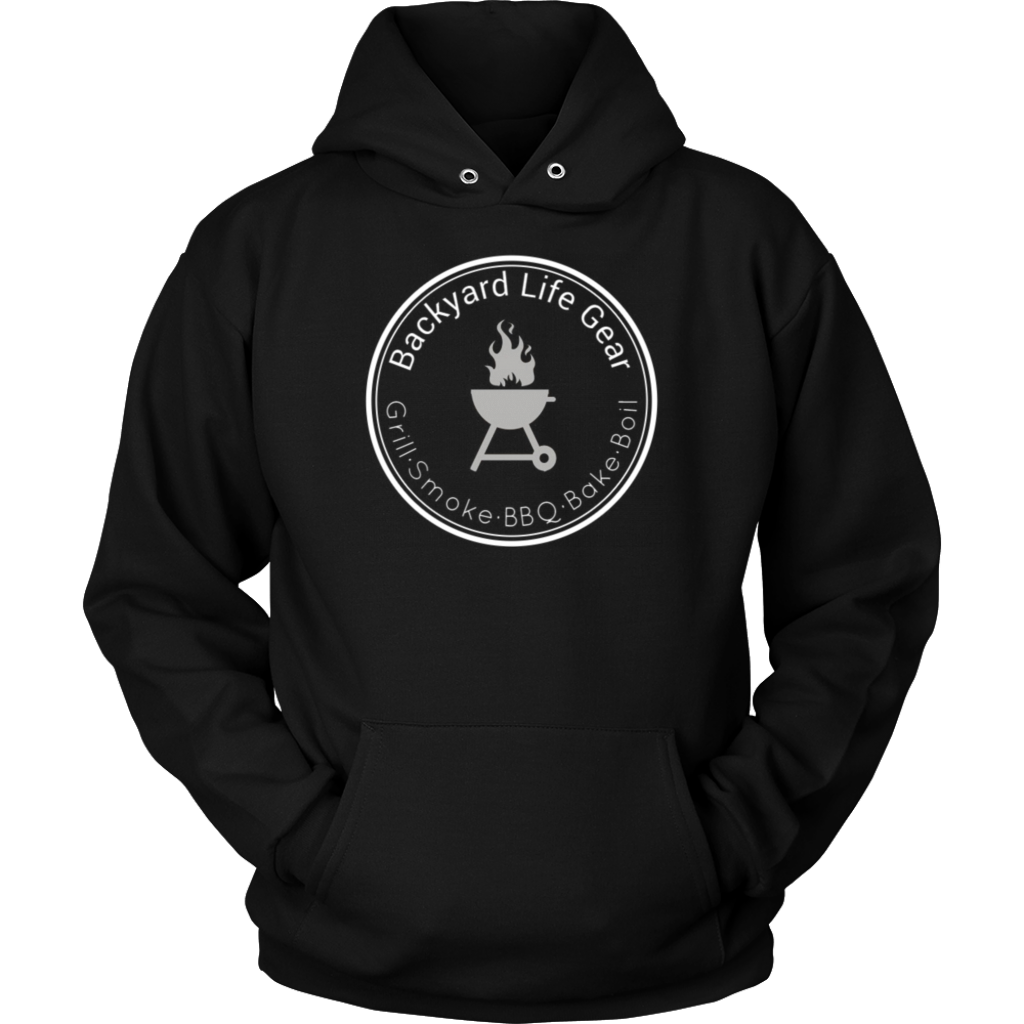 Backyard Life Gear Hoodie - White Logo