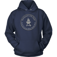 Backyard Life Gear Logo Hoodie - Dark Colors - American Apparel Mens