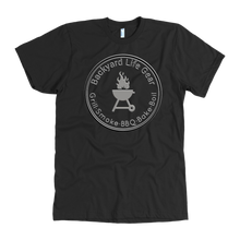 Backyard Life Gear Logo Tee - Dark Colors- American Apparel Mens