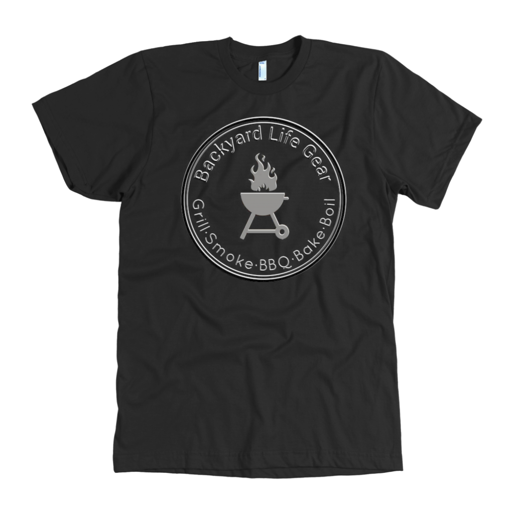 Backyard Life Gear Logo Tee - Dark Colors- American Apparel Mens
