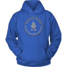 Backyard Life Gear Logo Hoodie - Dark Colors - American Apparel Mens