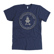 Backyard Life Gear Logo Tee - Dark Colors- American Apparel Mens