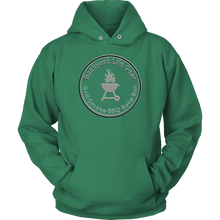 Backyard Life Gear Logo Hoodie - Dark Colors - American Apparel Mens