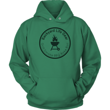 Backyard Life Gear Logo Hoodie -- American Apparel Unisex