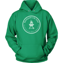 Backyard Life Gear Hoodie - White Logo