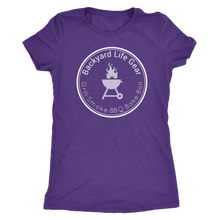 Women's Backyard Life Gear T-shirt - White Logo