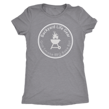 Women's Backyard Life Gear T-shirt - White Logo