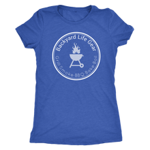 Women's Backyard Life Gear T-shirt - White Logo