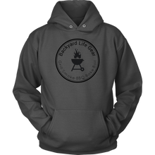 Backyard Life Gear Logo Hoodie -- American Apparel Unisex