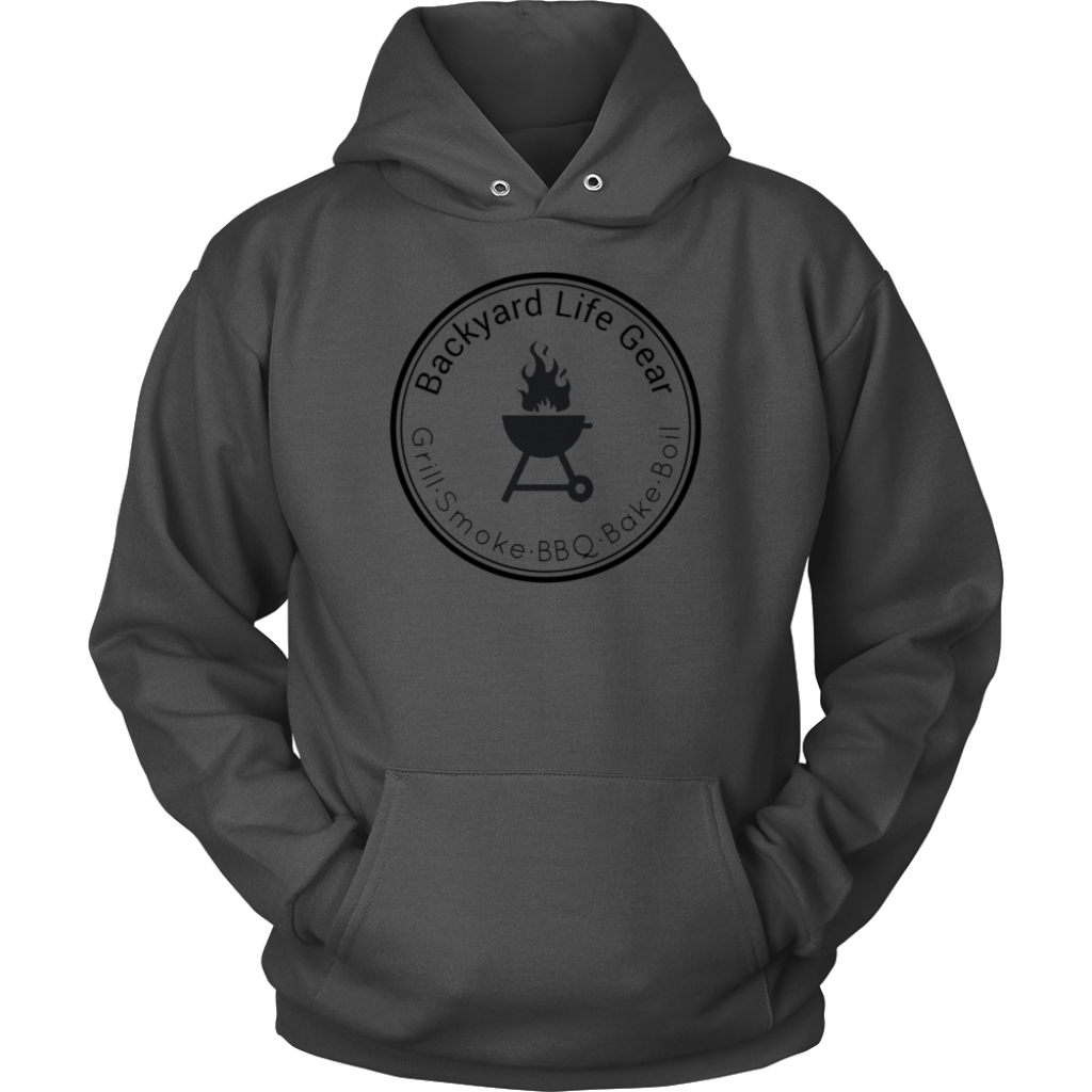 Backyard Life Gear Logo Hoodie -- American Apparel Unisex