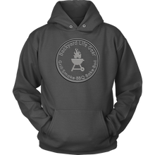 Backyard Life Gear Logo Hoodie - Dark Colors - American Apparel Mens
