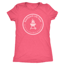 Women's Backyard Life Gear T-shirt - White Logo