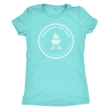 Women's Backyard Life Gear T-shirt - White Logo