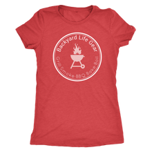 Women's Backyard Life Gear T-shirt - White Logo