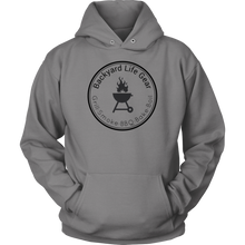 Backyard Life Gear Logo Hoodie -- American Apparel Unisex