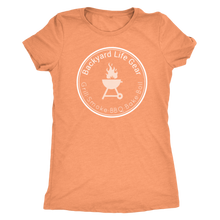 Women's Backyard Life Gear T-shirt - White Logo