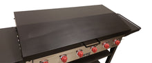 FACTORY SECONDS:  Hinged Cover for Camp Chef FTG900 Flat Top Griddle- 6 Burner - Black