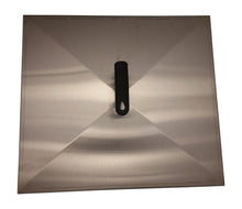 Griddle Cover, Stainless Steel, for 17-inch Blackstone Griddle (also fits Camp Chef Sidekick)