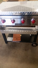 FACTORY SECONDS:  Front Tool and Bottle Tray for Camp Chef FTG600, Diamond Plate Aluminum