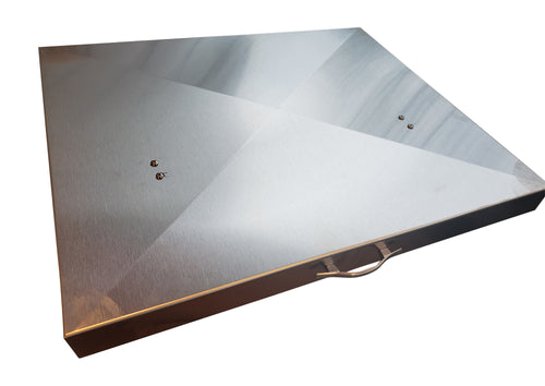 Griddle Cover, Stainless Steel, for Camp Chef FTG475 Flattop Griddle, 3 Burner