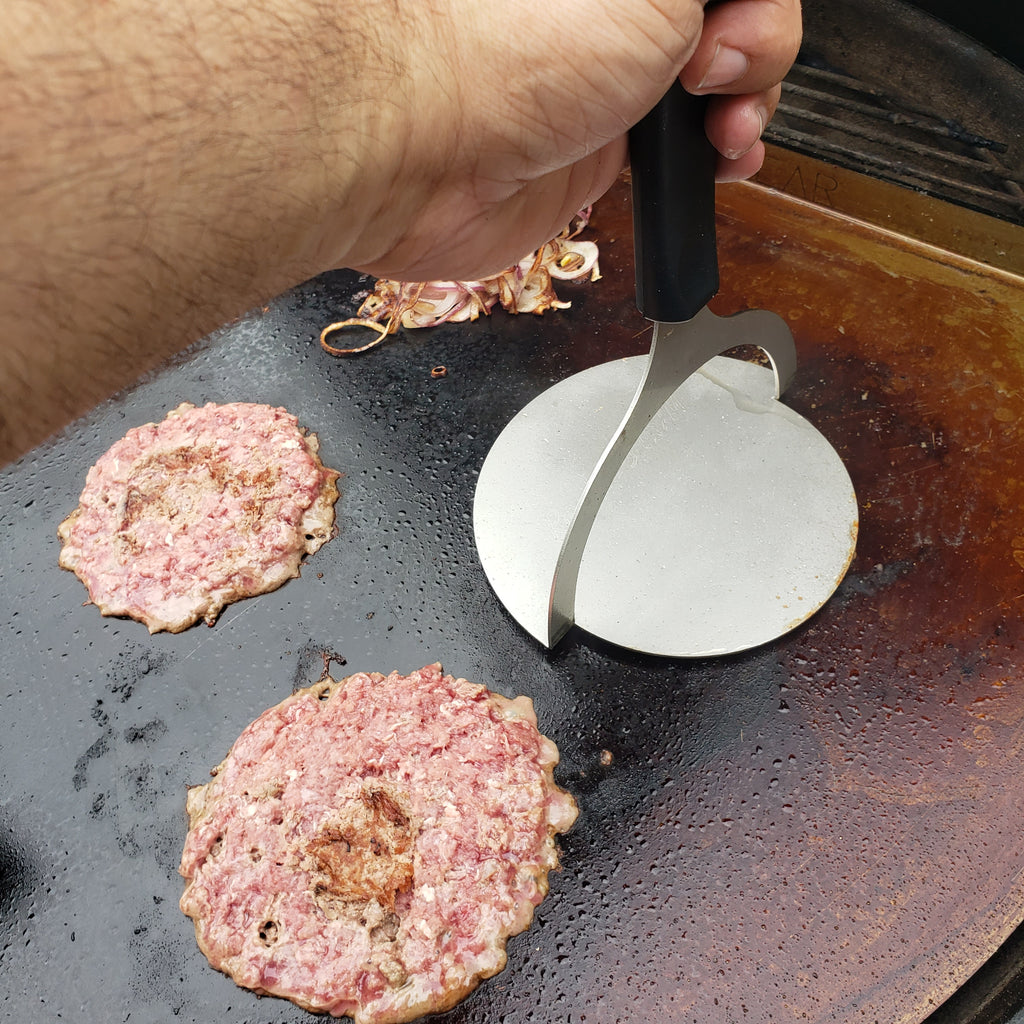 Burger Smasher, Griddle Burger Press Backyard Life Gear