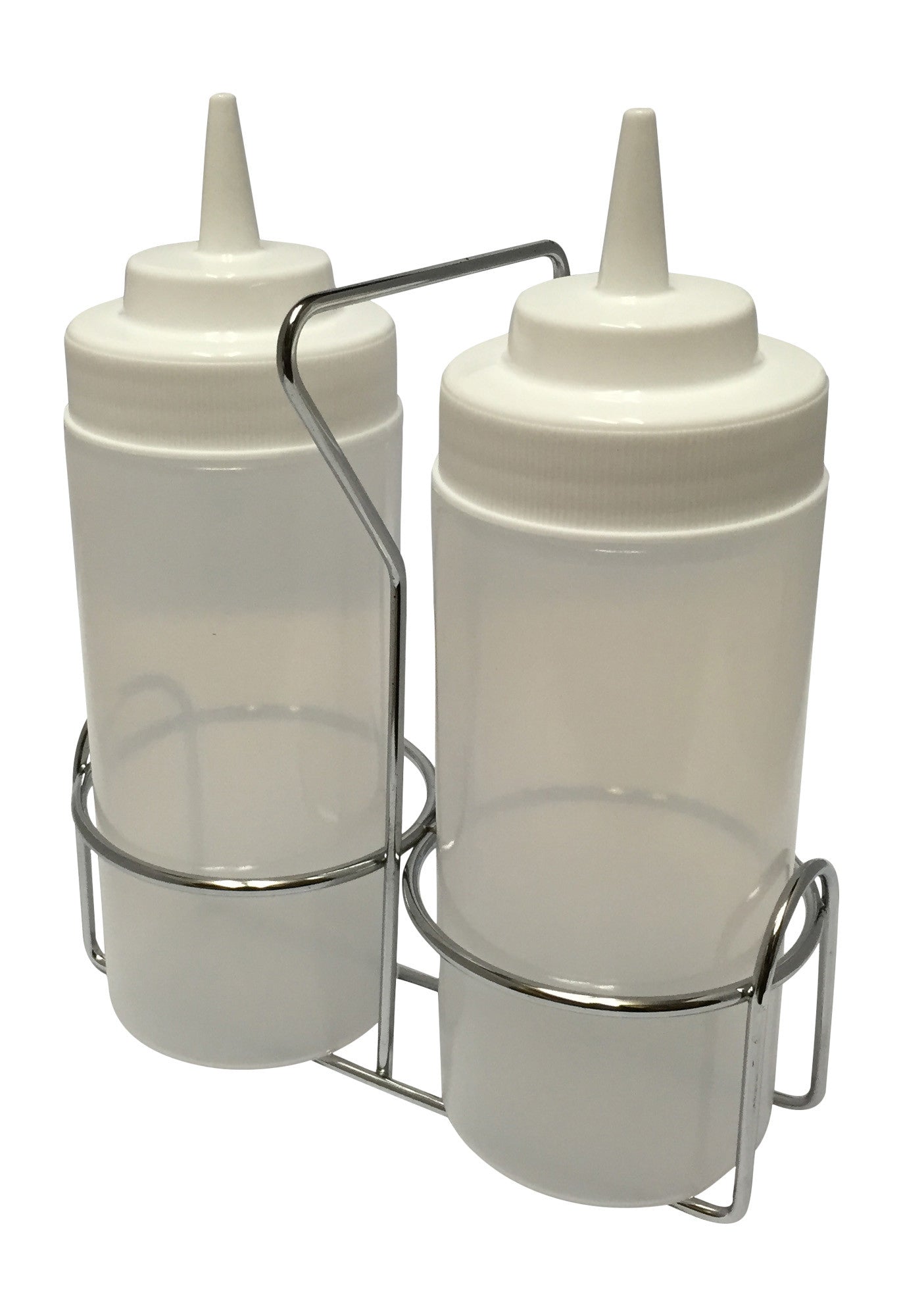 Oil and Water Griddle Squeeze Bottle Set with Caddy Backyard Life Gear