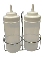 Oil and Water Griddle Squeeze Bottle Set with Caddy